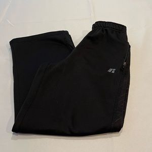YL, Black Russell Sweatpants